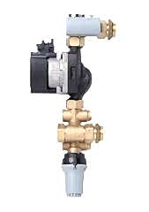 Danfoss FHM-C1 Yerden ısıtma kompakt karışım devresi seti, UPM3 15-70, frekans kontrollü pompa