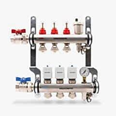 Haustherm Debi Göstergeli Paslanmaz Kolektör, 4 Ağızlı