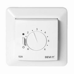 DEVIreg 530  Duvara monte edilebilir, 5-45°C, 15 A, zemin sensörlü termostat