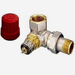 Danfoss Reglajlı Sağ Dik Köşe Tip Termostatik Vana Gövdesi RA-N 15